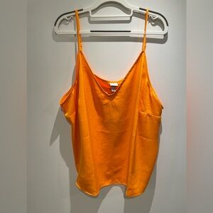 a new day Bright Orange Camisole Top